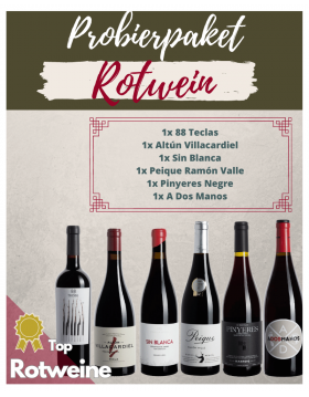 Probierpaket Rotweine Spanien Tempranillo Angebot Tinto