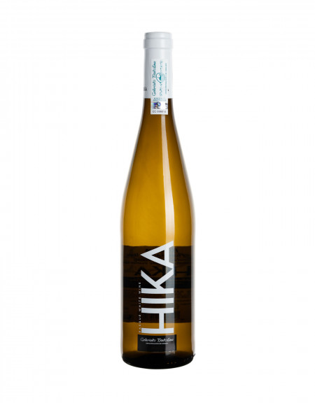 Hika baskischer Weißwein aus der Rebsorte Hondarrabi Zuria Zuri
