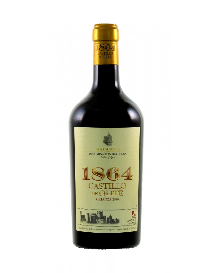 1864 Castillo de Olite Crianza Rotwein Navarra