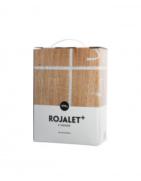 Rojalet Vi negre + Rotwein Catalunya 3 Liter Weinschlauch
