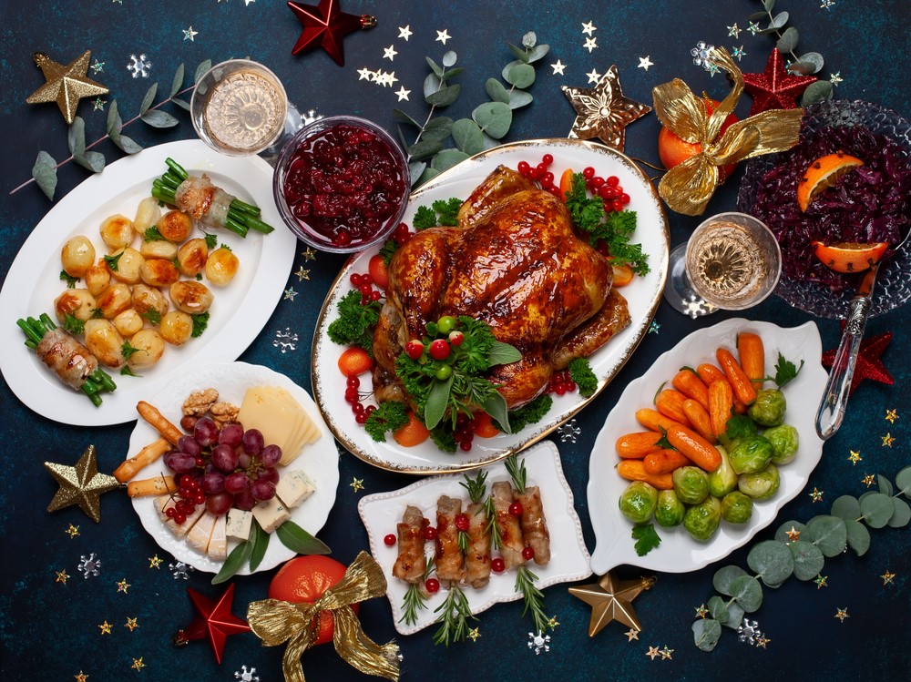 Zum weihnachtlichen Festmahl passen ganz unterschiedliche Weine