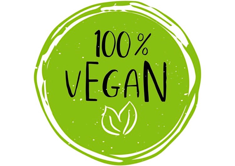 Vegan Logo, Veganer Wein