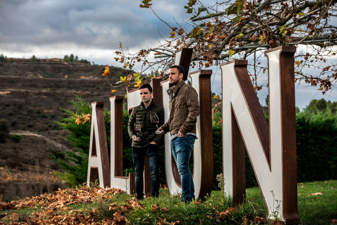 Iker und Alberto von Bodegas Altún