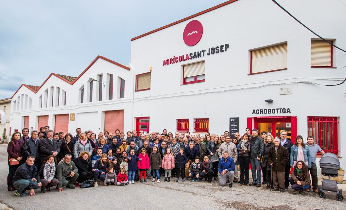 Mitglieder der Agricola Sant Josep in Terra Alta