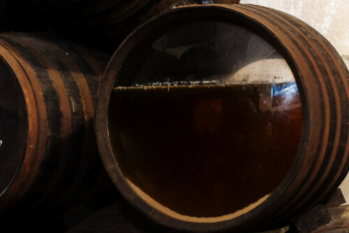 Sherry aus Jerez im Fass